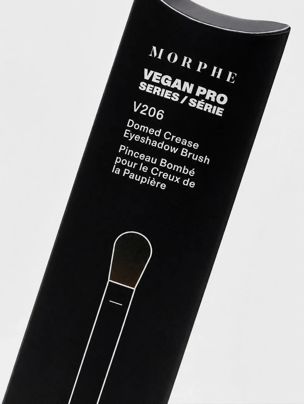 Morphe V206 Domed Crease Eyeshadow Brush - Black